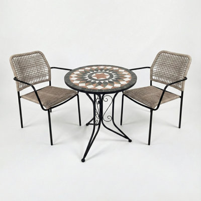 2 - Person Patio Dining Set with Round Table