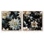 Clyburn - Ensemble de 2 collages carrés abstraits-101848010-101848009