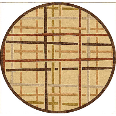 Tapis sable / fauve Cammack Lines