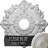 Endurathane Raymond Ceiling Medallion, 18 1/8"OD 3 5/8"ID x 1 1/8"P (Fits Canopies up to 5 1/8"), Hand-Painted Stone Hearth Finish-28576468