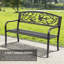 Banc de jardin en fonte Madeline-115236316