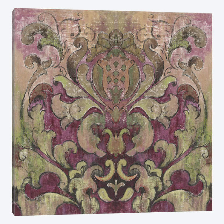 « art nouveau », impression sur toile, H 12 po x l 12 po x P 1,5 po