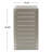 Cape Coral Alu C-Shaped Table-891735920