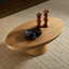 Table basse ovale en panneau de fibres à densité moyenne-1218998922
