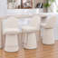 Everly Swivel Upholstered Counter Stool with Solid Wood Frame-337932869