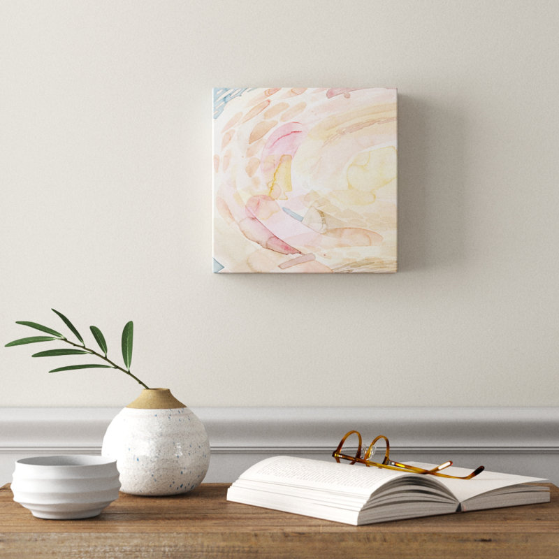 Sweet Spector I, peinture sur toile, H 10 po x l 10 po x P 1,5 po, Toile tendue