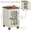 Table d'appoint étroite avec rangement en verre-71281856-71281860