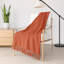 Jeté 100% coton tissé à la main de couleur unie Sierra-1337659164
