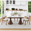 Ensemble de table de salle à manger moderne extensible 54 "- 78" Dominick-130705153-130705156-130705159