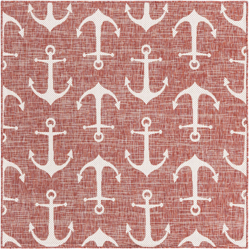 Indoor / Outdoor Rug, Square 5'3"