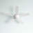 52" Cumbie 5 - Blade Outdoor LED Standard Ceiling Fan with Pull Chain and Light Kit Included-62358347