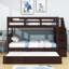 Lit superposé simple avec lit gigogne Helke de Harriet Bee-88086287