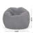 3 Foot Rounded Bean Bag Chair-758296609