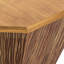 Table basse 31,5 "octogonale en bois d'hévéa pour salon, chambre à coucher-352461045