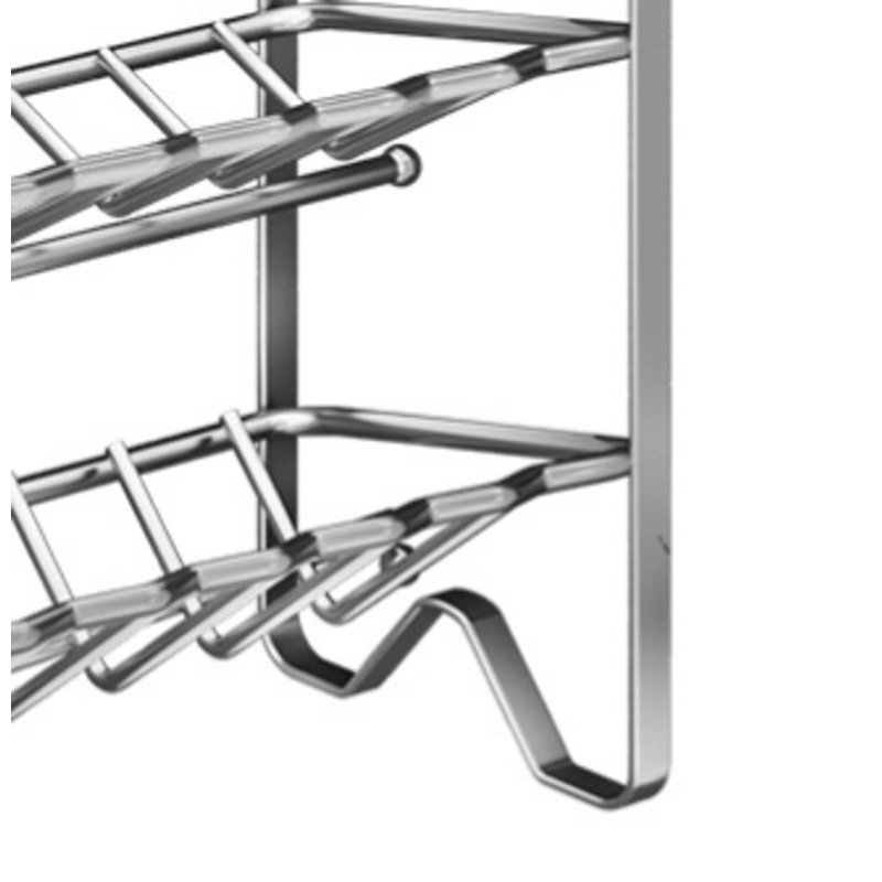 Étagère à épices en acier inoxydable, étagère de rangement de bureau, étagère de rangement multicouche sans installation