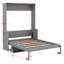 Lit escamotable avec bureau, lumières DEL et station de charge USB-1926513765