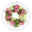 Couronne de printemps 25 po avec pivoines et hortensias
