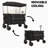 Collapsible Foldable Extended Wagon with canopy