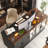 5-Door 3-Drawer Computer Desk With Warm Light