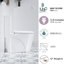 Une toilette de salle de bain, chasse double 1,1 / 1,6, siège à fermeture douce, céramique, chasse d'eau brillante blanche, cuve allongée, hauteur du fauteuil confortable
