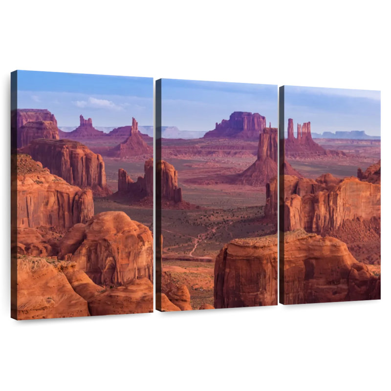 Tergel Iconic Monument Valley, H 36 po x l 57 po