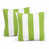 White/Green Striped 7 est en rupture de stock