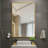 Raul Stainless Steel Rectangle Mirror-41488729