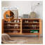 Armoire à chaussures en bois massif de style nordique-613650560