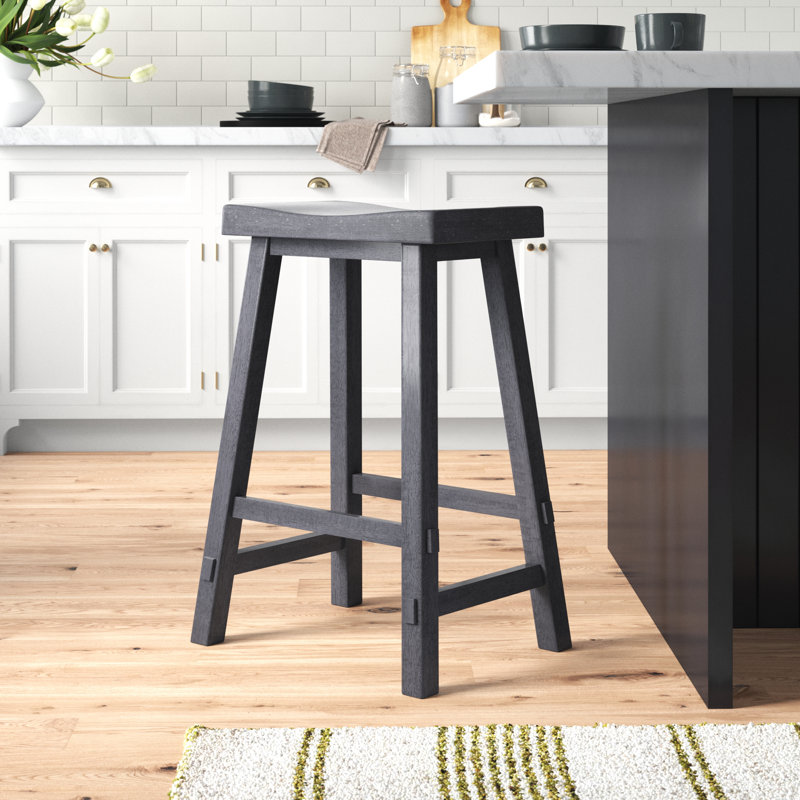 Knaack 24" Barstool w/ Chair Glides, Tobacco, Counter Stool (24" Seat Height)