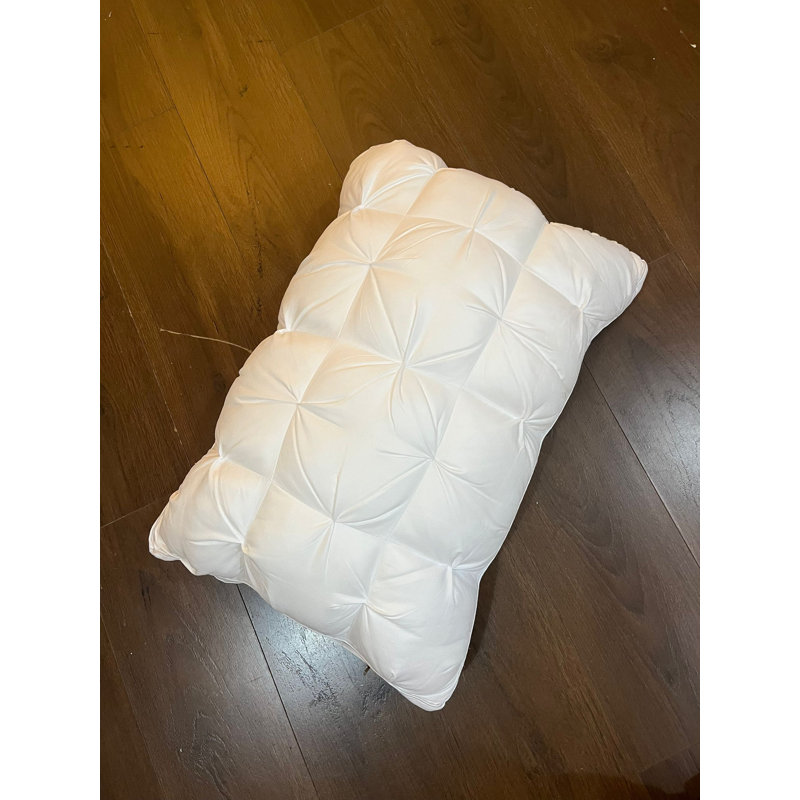White Rectangular Backrest Pillow Insert