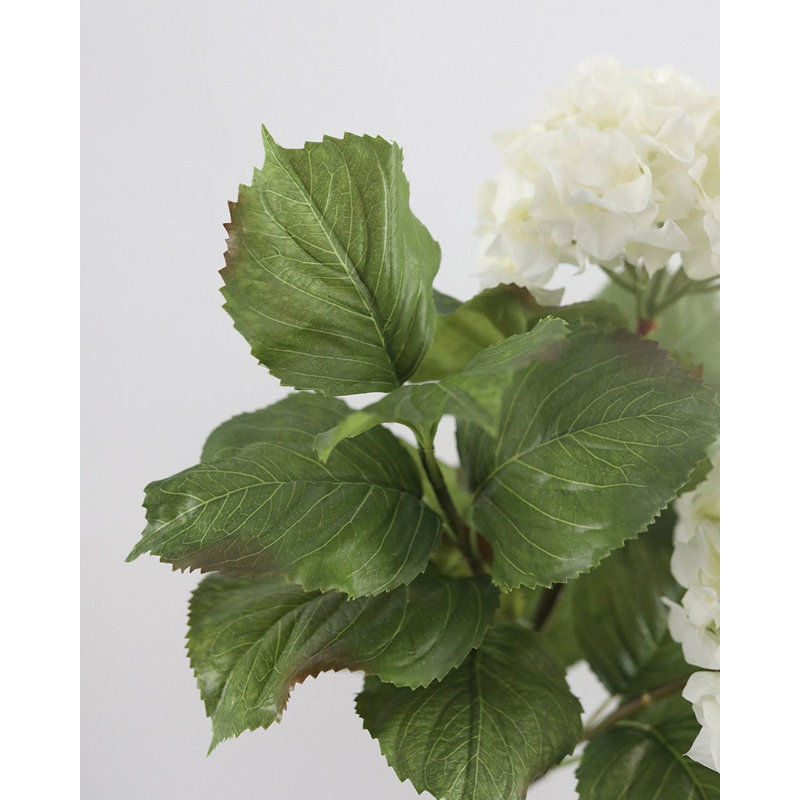 Green Double Hydrangea 36", Blue/Purple