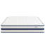 Grand matelas luxueux avec soulagement de la pression, isolement de mouvement et conception hybride de soutien pour une expérience de sommeil saine-432736990-432736989