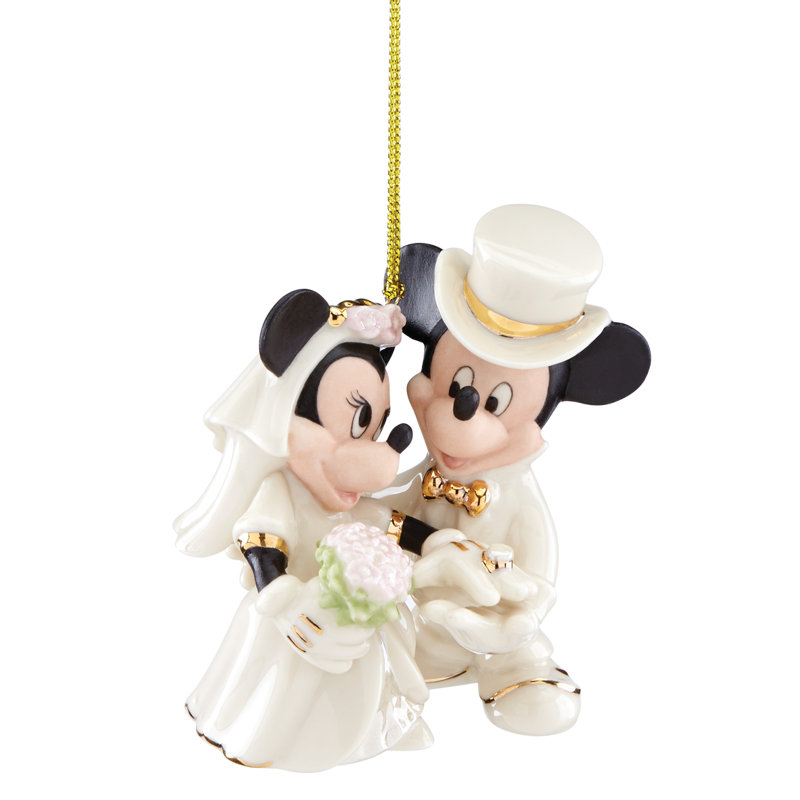 Minnie's Dream Wedding Hanging Figurine Ornament