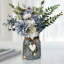 Artificial Flowers In Vase,Table Centerpieces For Dining Room,Fake Flowers With Vase,Kitchen Table Decor