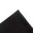 Harrish Custom Size Solid Black Color Medium Pile Slip Resistant Runner Rugs by Feet-624223337