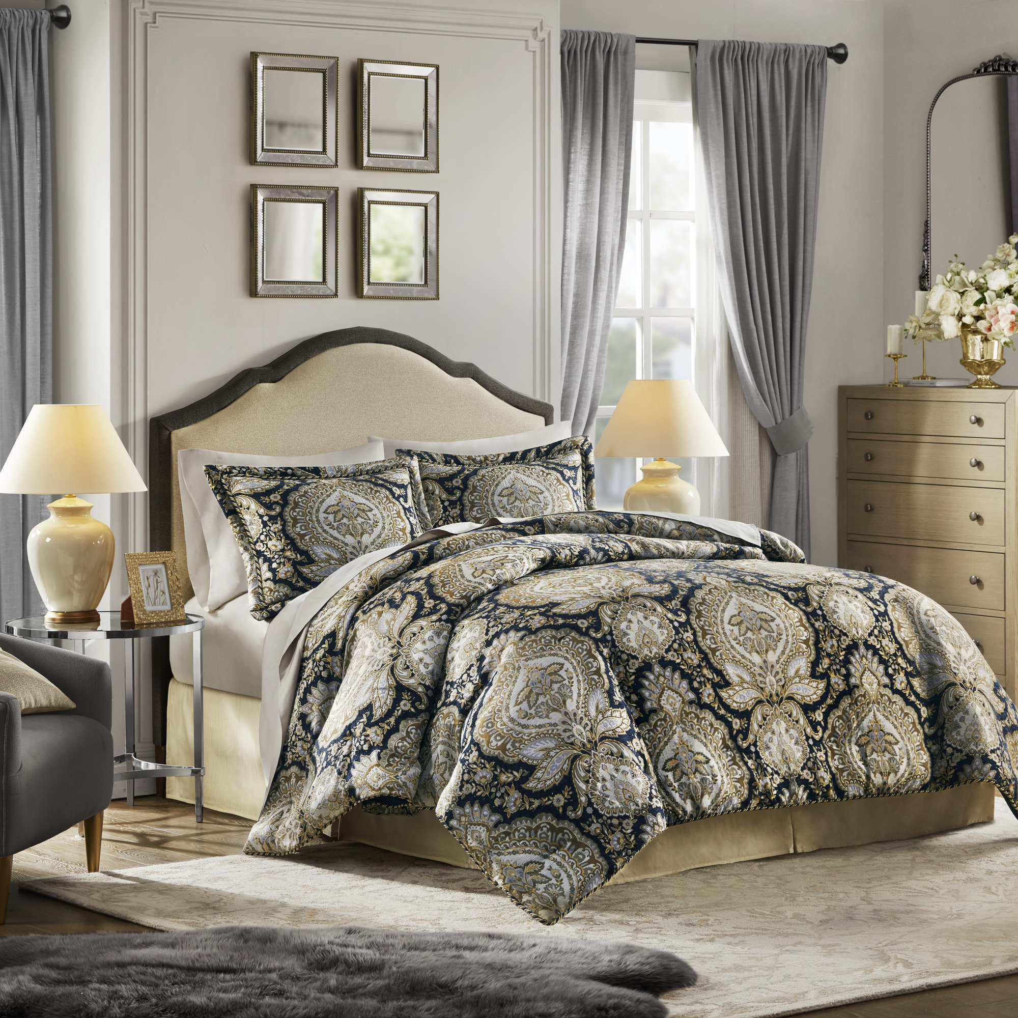 Croscill Valentina 4 Piece Comforter Set & Reviews 