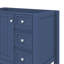 Base de meuble-lavabo 36 po avec armoire et trois tiroirs-118152040
