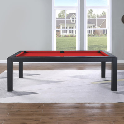 Table de billard en ardoise avec plateau de salle à manger Olivia