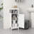 Bathroom Single Door Cabinet, Small Bathroom Cabinet With Open Storage, Accent Cabinet