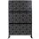 Écran d'intimité extérieur et intérieur en métal H 76 po x l 48 po, écran d'intimité décoratif autoportant pour terrasse de balcon, panneaux de clôture d'intimité pour jardin extérieur PS116 NOIR