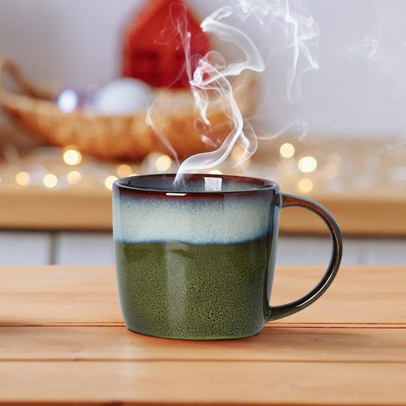 tasse à café en céramique, E