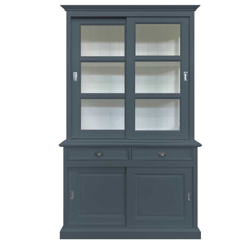 Babetta Display Cabinet, Blue Grey