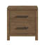 Table de chevet 1 pièce Rustic Modern Brown