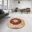 Tapis traditionnel rouge / ivoire Gurveen-2102879923