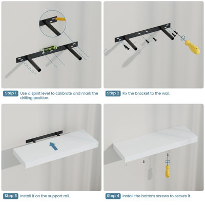 3 Piece Floating Shelf