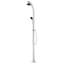 Kalinowski 220cm H Metal Freestanding Outdoor Shower and Footwash Spout-442460065