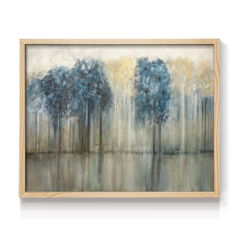 Tree Line -Framed Print - Restickable