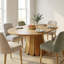 Extendable Round Dining Table-271388467