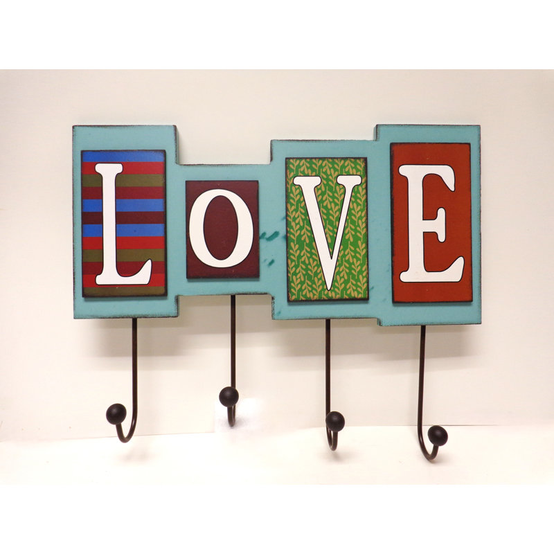 Crochet mural Love