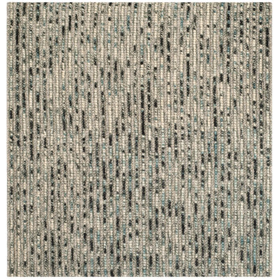 Ferrera Abstract Hand-Woven Jute/Sisal Area Rug